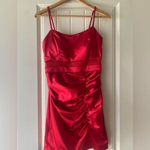 Woman’s Red Medium Short Dress